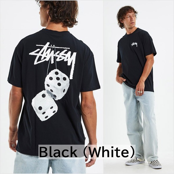 ステューシー ダイス tシャツ 偽物 Fuzzy Dice Tee 半袖 ロゴ Tシャツ 8色 suw50963